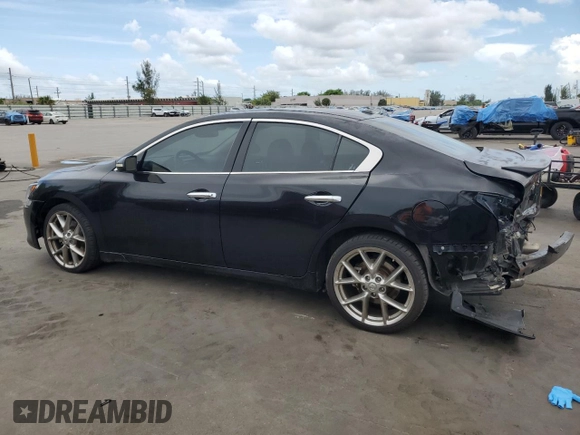 2010 Nissan Maxima SV with VIN 1N4AA5AP9AC861886, listed as a Copart auction lot 60562775 with 136,658 mi miles and Salvage title. Bid and sale history available at DreamBid. Image 2.