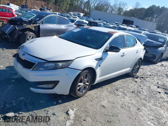 2012 Kia Optima EX with VIN 5XXGN4A70CG089767, listed as a IAAI auction lot 41441319 with 236,331 mi miles. Bid and sale history available at carsss.com. Image 2.