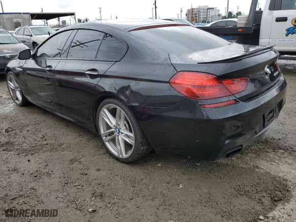 2014 BMW 6 Series 650i with VIN WBA6B2C5XED128959, listed as a Copart auction lot 50816635 with 146,875 mi miles and Salvage Title. Bid and sale history available at carsss.com. Image 2.