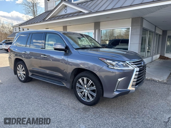 2017 Lexus LX 570 with VIN JTJHY7AX6H4242003, listed as a IAAI auction lot 41761727 with 115,344 mi miles and . Bid and sale history available at DreamBid. Image 1.