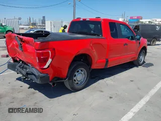2023 Ford F-150 XL z VIN 1FTEX1CP5PKF09046, wystawiony jako IAAI lot #42628426 z przebiegiem 35 666 mil mil oraz . Historia ofert i sprzedaży dostępna na DreamBid. Obrazek 4.