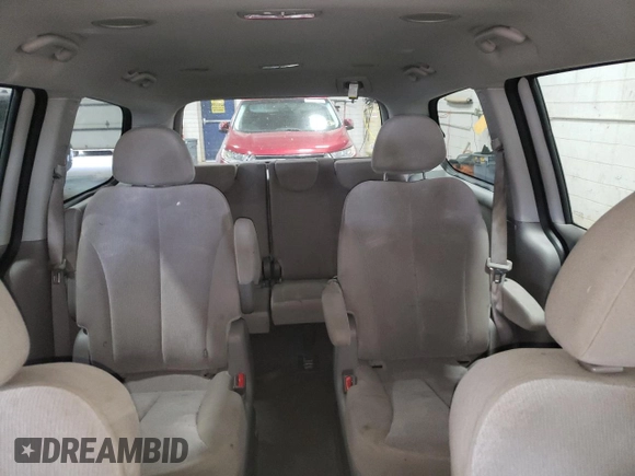 2011 Kia Sedona LX with VIN KNDMG4C76B6380846, listed as a Copart auction lot 50566955 with 106,148 mi miles and Salvage Title. Bid and sale history available at carsss.com. Image 10.
