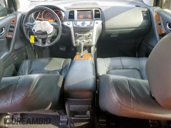 2010 Nissan Murano S with VIN JN8AZ1MU2AW012215, listed as a Copart auction lot 50788555 with 161,100 mi miles and Salvage Title. Bid and sale history available at carsss.com. Image 8.