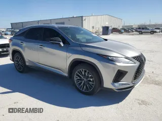 2022 Lexus RX with VIN 2T2YGMDA5NC091817, listed as a Copart auction lot 49316305 with 14,215 mi miles and Salvage Title. Bid and sale history available at carsss.com. Image 4.