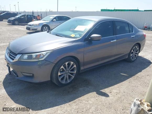 2015 Honda Accord Sedan Sport with VIN 1HGCR2F50FA212239, listed as a IAAI auction lot 41782968 with 205,614 mi miles. Bid and sale history available at carsss.com. Image 17.