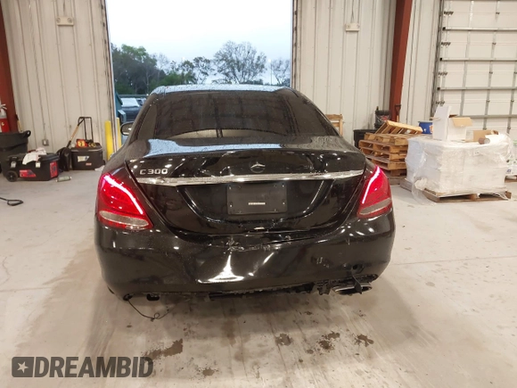 2017 Mercedes-Benz C C 300 with VIN 55SWF4JB1HU219142, listed as a IAAI auction lot 41378244 with 85,799 mi miles. Bid and sale history available at carsss.com. Image 6.