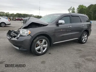 2013 Dodge Durango Citadel z VIN 1C4RDJEG5DC690064, wystawiony jako Copart lot #52693635 z przebiegiem Nie podano mil oraz Szkoda całkowita • Salvage title. Historia ofert i sprzedaży dostępna na DreamBid. Obrazek 1.