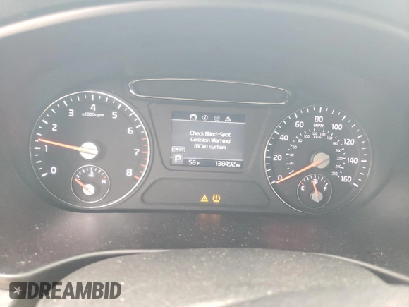 2019 Kia Sorento S V6 with VIN 5XYPG4A53KG491429, listed as a Copart auction lot 49137655 with 138,492 mi miles and Salvage Title. Bid and sale history available at carsss.com. Image 9.