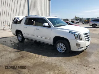 2019 Cadillac Escalade ESV Platinum z VIN 1GYS4KKJ5KR184374, wystawiony jako Copart lot #44376095 z przebiegiem 81 682 mil mil oraz Nie do naprawy • Non repairable. Historia ofert i sprzedaży dostępna na DreamBid. Obrazek 4.
