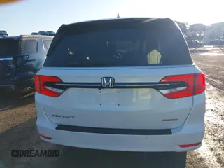 2022 Honda Odyssey Touring with VIN 5FNRL6H85NB058948, listed as a IAAI auction lot 42579157 with 53,669 mi miles and . Bid and sale history available at DreamBid. Image 16.