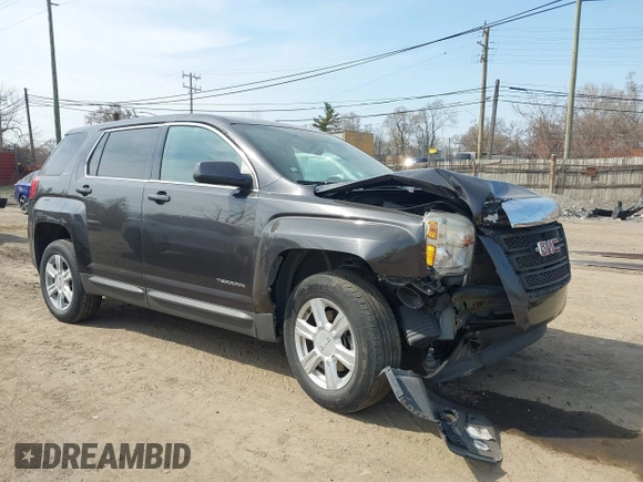 2014 GMC Terrain SLE z VIN 2GKALMEK5E6336243, wystawiony jako IAAI lot #42064378 z przebiegiem 113 379 mil mil oraz . Historia ofert i sprzedaży dostępna na DreamBid. Obrazek 1.