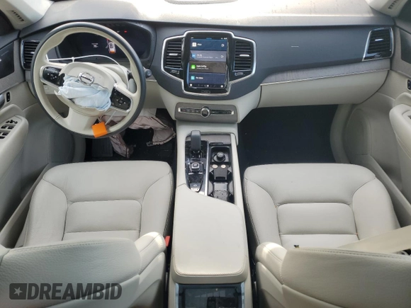 2023 Volvo XC90 Plus with VIN YV4062PN5P1977485, listed as a Copart auction lot 49972685 with 15,162 mi miles and Salvage title. Bid and sale history available at DreamBid. Image 8.