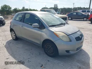 2008 Toyota Yaris with VIN JTDJT923185180160, listed as a IAAI auction lot 42169896 with 340,931 mi miles. Bid and sale history available at carsss.com. Image 1.