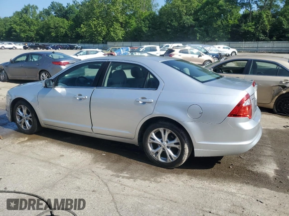2012 Ford Fusion SE with VIN 3FAHP0HGXCR331498, listed as a Copart auction lot 61859325 with 61,445 mi miles and Salvage title. Bid and sale history available at DreamBid. Image 2.