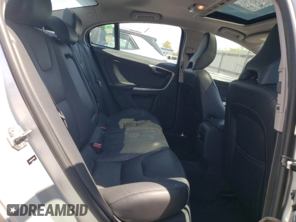 2015 Volvo S60 T5 Premier with VIN YV1612TB6F1310005, listed as a Copart auction lot 53842785 with 102,190 mi miles and Salvage Title. Bid and sale history available at carsss.com. Image 10.