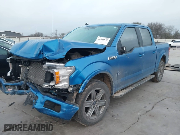 2019 Ford F-150 XL with VIN 1FTEW1C59KKC10914, listed as a IAAI auction lot 41503825 with 58,417 mi miles and . Bid and sale history available at DreamBid. Image 18.