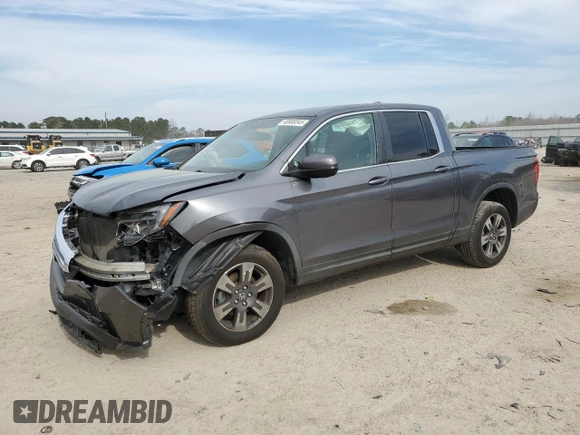 2017 Honda Ridgeline RTL-T z VIN 5FPYK3F66HB033163, wystawiony jako Copart lot #48900045 z przebiegiem 97 160 mil mil oraz Szkoda całkowita • Salvage title. Historia ofert i sprzedaży dostępna na DreamBid. Obrazek 1.