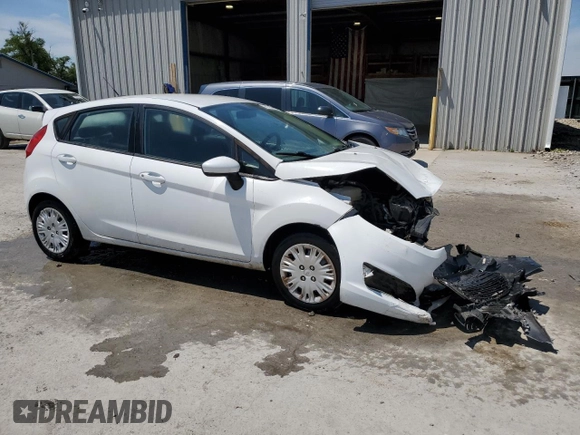 2014 Ford Fiesta S z VIN 3FADP4TJ1EM177322, wystawiony jako Copart lot #55786555 z przebiegiem 67 460 mil mil oraz Szkoda całkowita • Salvage title. Historia ofert i sprzedaży dostępna na DreamBid. Obrazek 4.