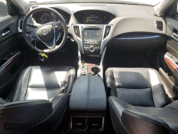 2015 Acura TLX Technology z VIN 19UUB2F54FA011324, wystawiony jako Copart lot #55654465 z przebiegiem 123 010 mil mil oraz Szkoda całkowita • Salvage title. Historia ofert i sprzedaży dostępna na DreamBid. Obrazek 9.