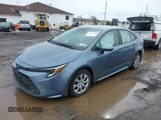 2023 Toyota Corolla Hybrid LE with VIN JTDBDMHE0P3005163, listed as a IAAI auction lot 41631670 with 10,956 mi miles. Bid and sale history available at carsss.com. Image 18.