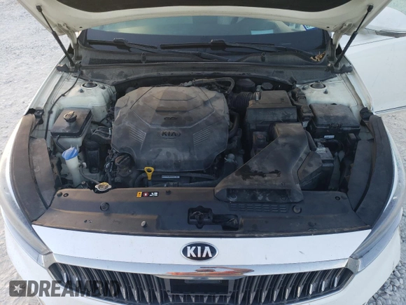 2017 Kia Cadenza Premium with VIN KNALC4J17H5065099, listed as a Copart auction lot 77783244 with 116,188 mi miles and Salvage Title. Bid and sale history available at carsss.com. Image 11.