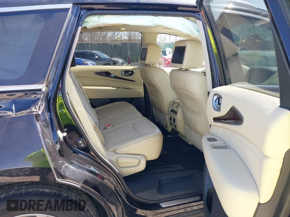 2015 Infiniti QX60 with VIN 5N1AL0MM9FC536554, listed as a IAAI auction lot 41984292 with 160,808 mi miles and . Bid and sale history available at DreamBid. Image 8.