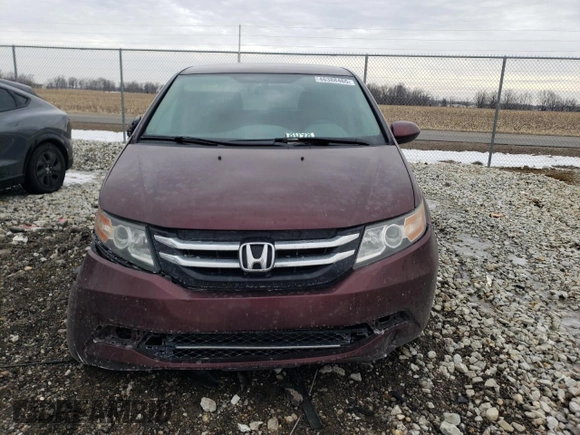 2017 Honda Odyssey SE with VIN 5FNRL5H39HB026684, listed as a Copart auction lot 46388465 with 176,311 mi miles and Non Repairable. Bid and sale history available at carsss.com. Image 5.