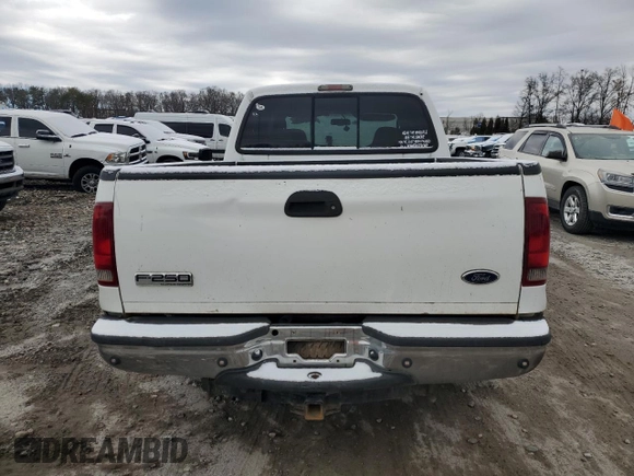 2006 Ford Super Duty F-250 XL with VIN 1FTSW20P36ED77725, listed as a Copart auction lot 46112555 with 250,887 mi miles and Clean Title. Bid and sale history available at carsss.com. Image 6.