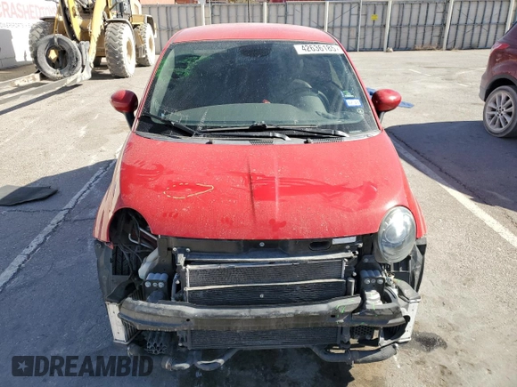 2015 FIAT 500 Turbo with VIN 3C3CFFHH6FT690068, listed as a Copart auction lot 42636185 with 79,249 mi miles and Salvage Title. Bid and sale history available at carsss.com. Image 5.