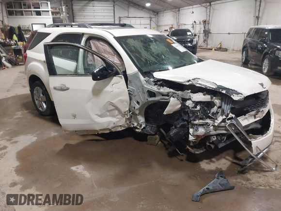 2014 Chevrolet Equinox LTZ with VIN 1GNFLHEKXEZ109795, listed as a IAAI auction lot 41849381 with 168,658 mi miles. Bid and sale history available at carsss.com. Image 1.