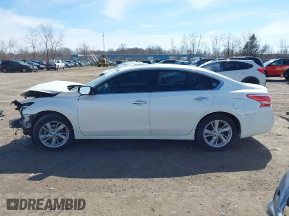 2013 Nissan Altima SV with VIN 1N4AL3APXDC163337, listed as a IAAI auction lot 41845665 with 153,546 mi miles and . Bid and sale history available at carsss.com. Image 14.
