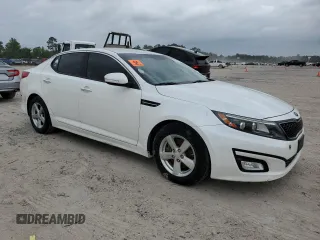 2015 Kia Optima LX with VIN KNAGM4A78F5640956, listed as a Copart auction lot 55154025 with 91,686 mi miles and Clean Title. Bid and sale history available at carsss.com. Image 4.