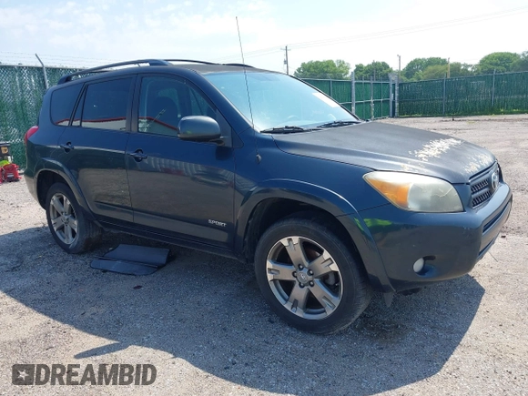 2008 Toyota RAV4 Sport with VIN JTMZK32V785023933, listed as a IAAI auction lot 42471315 with Not provided miles and . Bid and sale history available at DreamBid. Image 1.