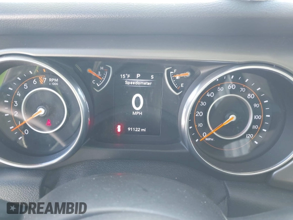 2018 Jeep Wrangler Unlimited Sport с VIN 1C4HJXDG5JW182891, выставлен на аукционе IAAI как лот 41580812 с пробегом 91 122 миль миль и . История ставок и продаж доступна на DreamBid. Изображение 7.