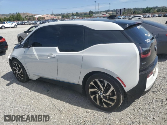 2017 BMW i3 with VIN WBY1Z8C30HV891273, listed as a Copart auction lot 58268495 with 136,735 mi miles and Salvage title. Bid and sale history available at DreamBid. Image 2.