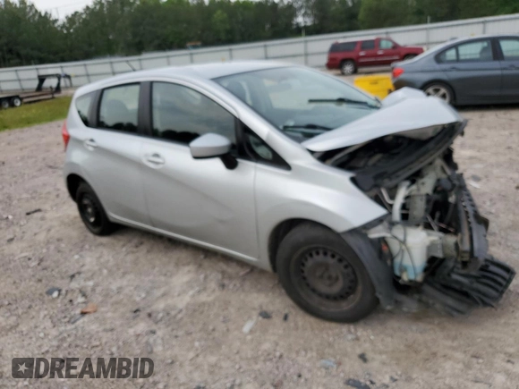 2015 Nissan Note S Plus with VIN 3N1CE2CP9FL377296, listed as a Copart auction lot 56230955 with 121,213 mi miles and Salvage title. Bid and sale history available at DreamBid. Image 4.