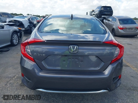 2021 Honda Civic Sedan EX with VIN 19XFC1F34ME001481, listed as a IAAI auction lot 41943440 with 35,851 mi miles. Bid and sale history available at carsss.com. Image 16.