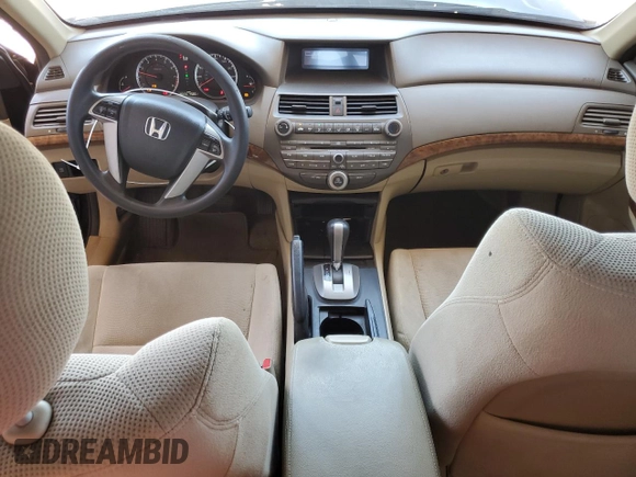 2010 Honda Accord EX with VIN 1HGCP2F7XAA116263, listed as a Copart auction lot 62386015 with 182,235 mi miles and Salvage title. Bid and sale history available at DreamBid. Image 8.