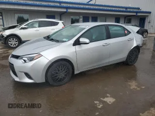 2014 Toyota Corolla L with VIN 2T1BURHEXEC155122, listed as a Copart auction lot 60911135 with 133,657 mi miles and Salvage title. Bid and sale history available at DreamBid. Image 1.