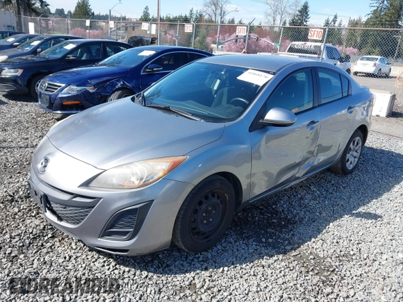 2011 Mazda Mazda3 i Sport with VIN JM1BL1UG4B1480828, listed as a IAAI auction lot 41868170 with 136,876 mi miles. Bid and sale history available at carsss.com. Image 2.