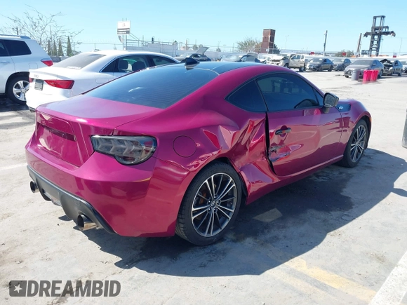 2016 Scion FR-S with VIN JF1ZNAA14G8709750, listed as a IAAI auction lot 41823702 with 74,828 mi miles and . Bid and sale history available at carsss.com. Image 4.