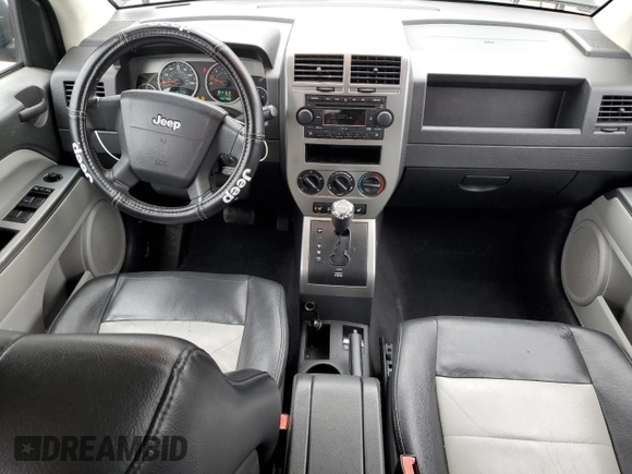 2007 Jeep Compass Limited with VIN 1J8FF57W57D286312, listed as a Copart auction lot 52207175 with 150,780 mi miles and Salvage Title. Bid and sale history available at carsss.com. Image 8.