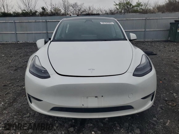 2023 Tesla Model Y Long Range with VIN 7SAYGDEE0PF746778, listed as a Copart auction lot 52704965 with 19,047 mi miles and Salvage Title. Bid and sale history available at DreamBid. Image 5.