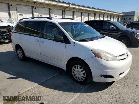 2006 Toyota Sienna CE with VIN 5TDZA23C56S556347, listed as a Copart auction lot 54199515 with 196,434 mi miles and Clean Title. Bid and sale history available at DreamBid. Image 4.