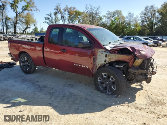 2005 Nissan Titan XE with VIN 1N6BA06A85N579025, listed as a Copart auction lot 49248935 with 106,109 mi miles and Salvage Title. Bid and sale history available at carsss.com. Image 4.