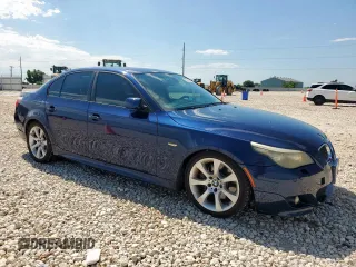 2008 BMW 5 Series 535i with VIN WBANW13558CZ84027, listed as a Copart auction lot 59748325 with 134,259 mi miles and Salvage title. Bid and sale history available at DreamBid. Image 4.