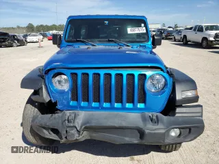 2022 Jeep Wrangler Unlimited Sport with VIN 1C4HJXDN8NW173946, listed as a Copart auction lot 48877615 with Not Provided miles and Salvage Title. Bid and sale history available at DreamBid. Image 5.