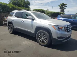 2018 GMC Acadia SLT with VIN 1GKKNMLS2JZ178203, listed as a Copart auction lot 54212175 with 76,873 mi miles and Salvage title. Bid and sale history available at DreamBid. Image 4.