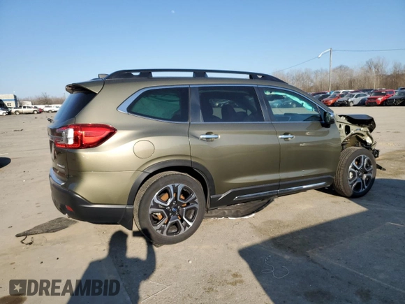 2023 Subaru Ascent Touring with VIN 4S4WMAWD1P3428503, listed as a Copart auction lot 48460355 with 37,092 mi miles and Salvage title. Bid and sale history available at DreamBid. Image 3.