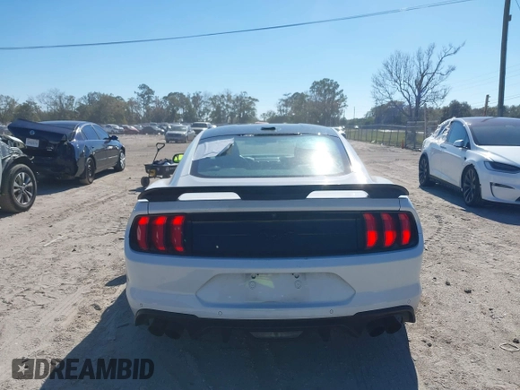 2022 Ford Mustang EcoBoost with VIN 1FA6P8TH5N5139871, listed as a IAAI auction lot 41290333 with 28,566 mi miles and . Bid and sale history available at DreamBid. Image 16.
